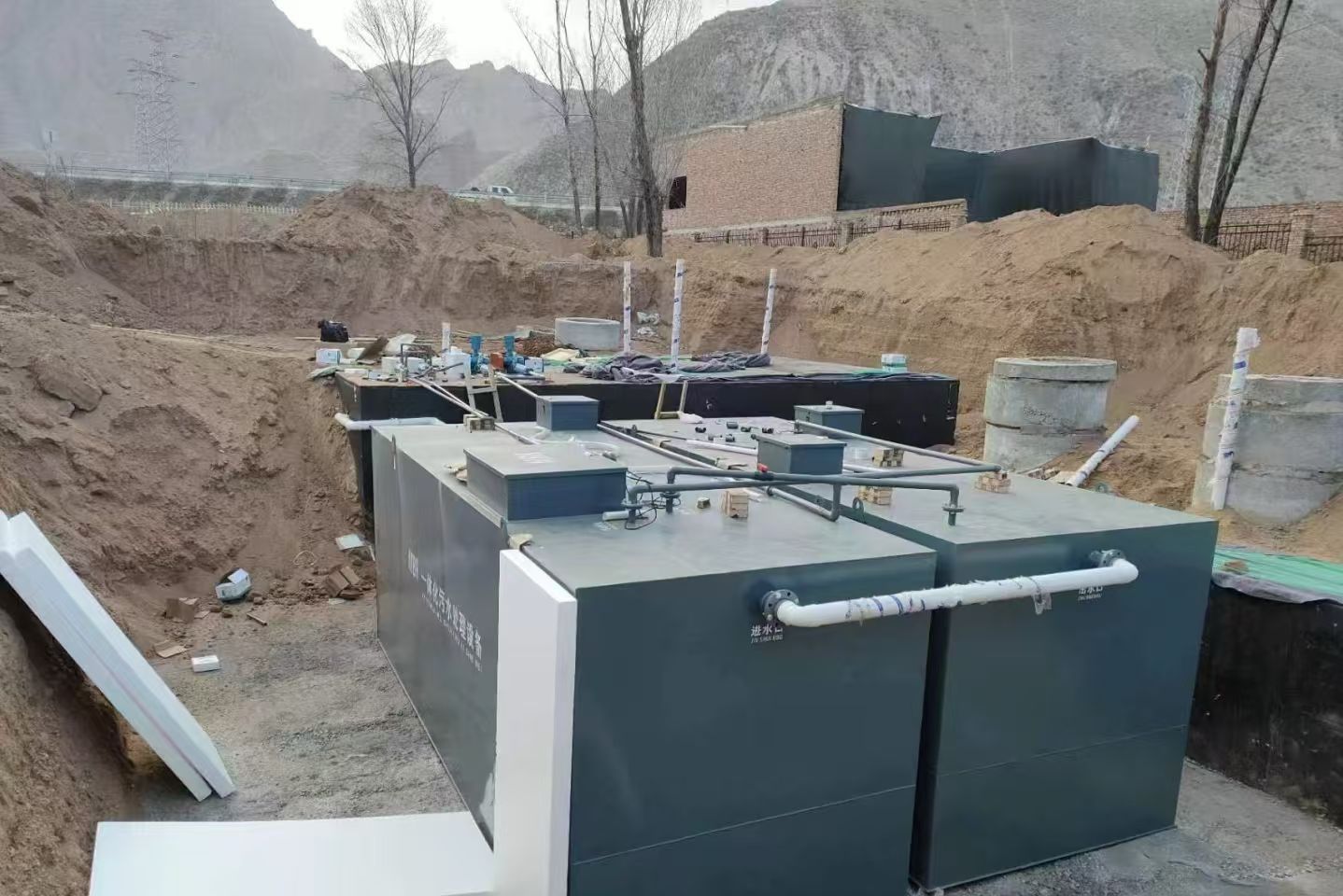 灵台一体化污水处理设备